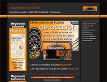 Tablet Screenshot of megaruedaocasion.es